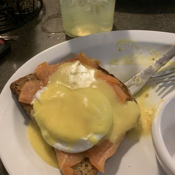 Sunburst Cafe - I loved the Salmon Benedict. And it's huge, this was only half ...my cousin had avocado and bacon omelet and she was a happy visitor too! - Breakfast & Brunch Near Me - Naples, Florida Sunburst Cafe - I loved the Salmon Benedict. And it's huge, this was only half ...my cousin had avocado and bacon omelet and she was a happy visitor too! - Breakfast & Brunch Near Me - Naples, Florida