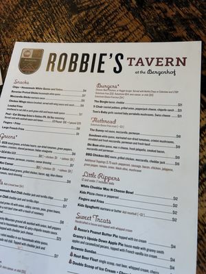 Menu photo 4 Robbie's Tavern Breckenridge, CO Menu photo 4 Robbie's Tavern Breckenridge, CO