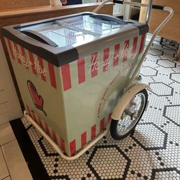 Popsicle cart