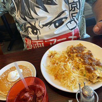 Woodbridge Cafe - Mexican omelette ( no good runny inside) - Cafes Near Me - Sachse, Texas