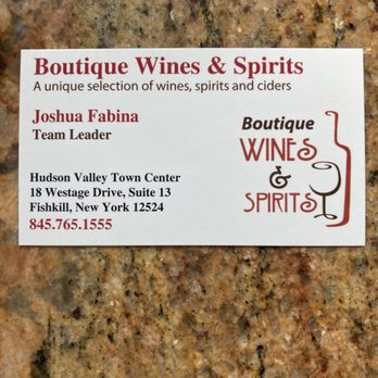 Boutique Wines, Spirits and Ciders - Beer, Wine & Spirits Near Me - Fishkill, New York Boutique Wines, Spirits and Ciders - Beer, Wine & Spirits Near Me - Fishkill, New York
