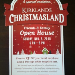 Kirkland's - GET 25% OFF TODAY!