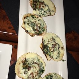 Scallops Rockefeller