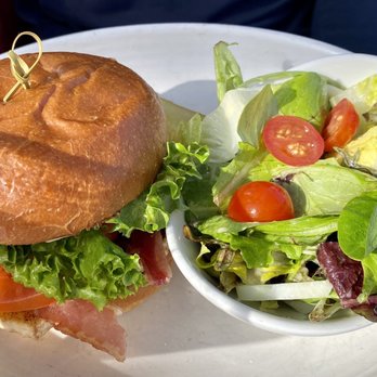 Schooners Monterey - Swordfish Sandwich BLT - Seafood Near Me - Monterey, California Schooners Monterey - Swordfish Sandwich BLT - Seafood Near Me - Monterey, California