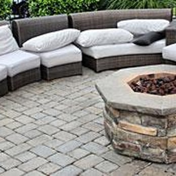 Joseph Galante Contracting - a patio with a fire pit - General Contractors Near Me Joseph Galante Contracting - a patio with a fire pit - General Contractors Near Me