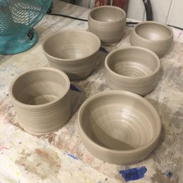 Pottery made at artists outpost Pottery made at artists outpost