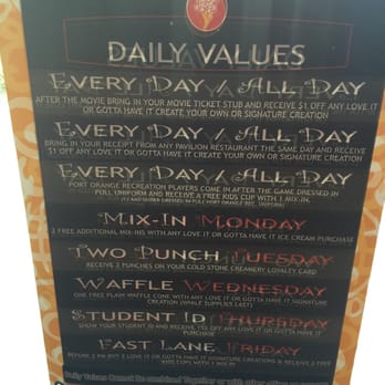 Cold Stone Creamery - The deals - Ice Cream & Frozen Yogurt Near Me - Port Orange, Florida Cold Stone Creamery - The deals - Ice Cream & Frozen Yogurt Near Me - Port Orange, Florida