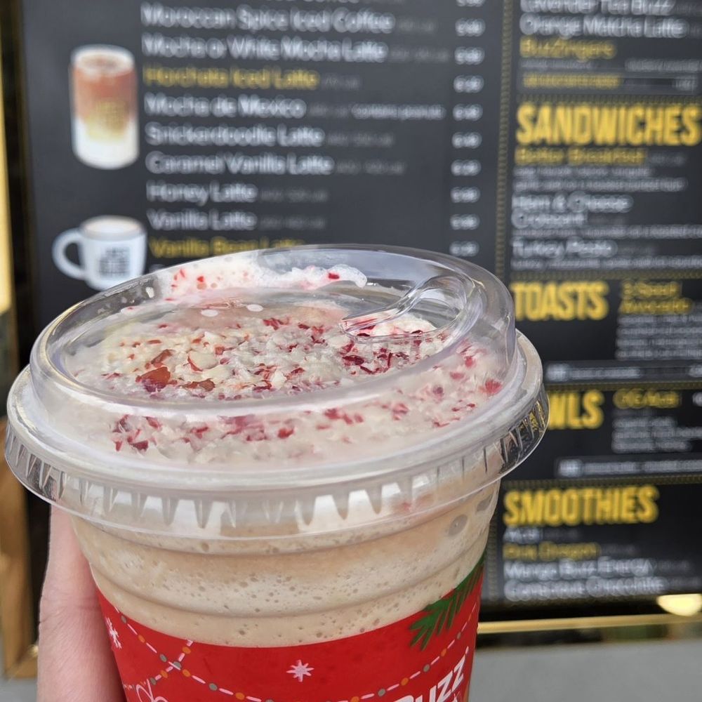 Better Buzz Coffee Tempe Market Station - Candy Cane Best Drink Ever. - Cafes Near Me - Tempe, Arizona Better Buzz Coffee Tempe Market Station - Candy Cane Best Drink Ever. - Cafes Near Me - Tempe, Arizona