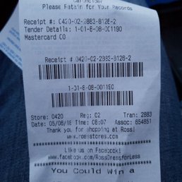 Here's a copy of the receipt where the cashier mishandled my purchase. It's pathetic how they handle ones purchase. Here's a copy of the receipt where the cashier mishandled my purchase. It's pathetic how they handle ones purchase.