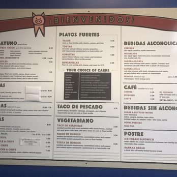 El Tacorrido - Menu - Mexican Near Me - Austin, Texas