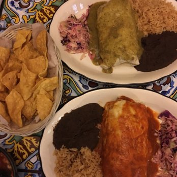 Sol Azteca - Normal burrito and vegetarian burrito ft. Free chips - Mexican Near Me - Boston, Massachusetts