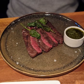 Rüsterei - Flank Steak with Chimichurri - Modern European Near Me - Zürich, ZH