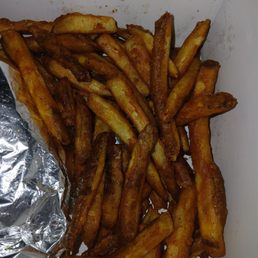 What I got instead seasoned fries!