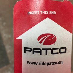 Patco Woodcrest Station - For first time travelers there are no instructions. You have to reuse your ticket after the ride is over to get out!