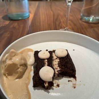 Mara - Slice of chocolate cake and mocha ice cream. Perfect amount. - Mediterranean Near Me - Honolulu, Hawaii Mara - Slice of chocolate cake and mocha ice cream. Perfect amount. - Mediterranean Near Me - Honolulu, Hawaii
