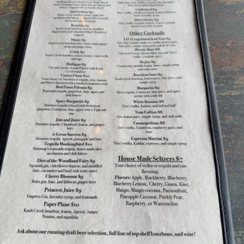 RedPoint BBQ - Menu 6/26 - Cocktail Bars Near Me - Campton, Kentucky RedPoint BBQ - Menu 6/26 - Cocktail Bars Near Me - Campton, Kentucky