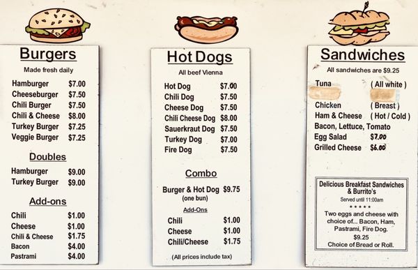 Menu photo 4 Marty's Hamburger Stand Los Angeles, CA Menu photo 4 Marty's Hamburger Stand Los Angeles, CA