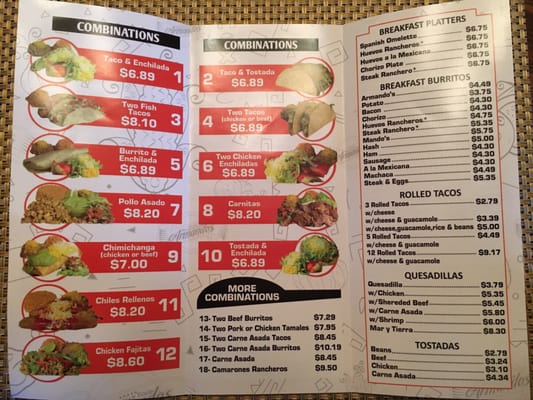 Menu photo 2 Armando's Mexican Food Phoenix, AZ Menu photo 2 Armando's Mexican Food Phoenix, AZ