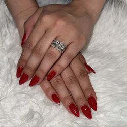 CA Spa Nails - Dip powder by Leslie- BEAUTIFUL work
