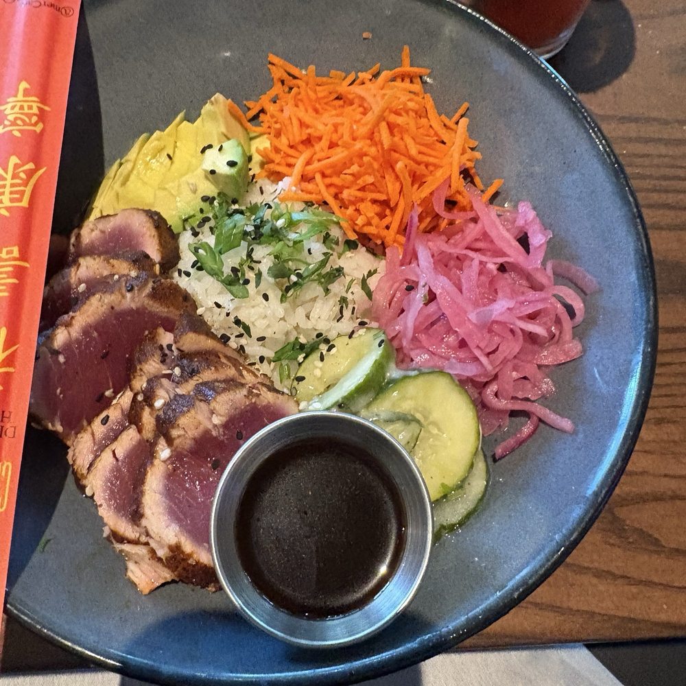 Burtons Grill & Bar - Seared Ahi Tuna Bowl - Seafood Near Me - Atlanta, Georgia Burtons Grill & Bar - Seared Ahi Tuna Bowl - Seafood Near Me - Atlanta, Georgia