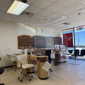 A & A Nails & Spa - So many polishes to choose from - Nail Salons Near Me - Austin, Texas