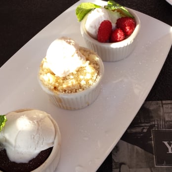 Yard House - Dessert Trio ROCKED!!! - Bars Near Me - Long Beach, California Yard House - Dessert Trio ROCKED!!! - Bars Near Me - Long Beach, California