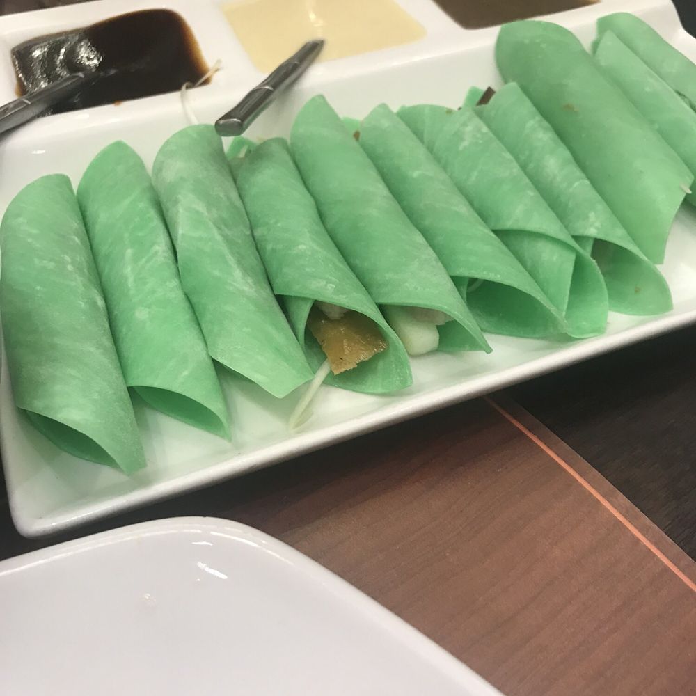 Mesa - Crispy lechon skin and radish wraps with three sauces. Excellent . - Filipino Near Me - Laoag City, ILN