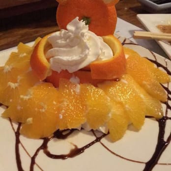 Harbour - A beautifully presented orange dessert by sushi chef, Gabe - Japanese Near Me - Palmdale, California Harbour - A beautifully presented orange dessert by sushi chef, Gabe - Japanese Near Me - Palmdale, California