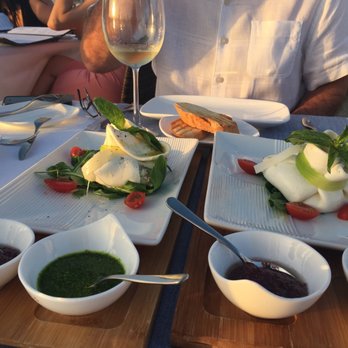 Sunset Monalisa - Burrata appetizer - absolutely delicious! - Mediterranean Near Me - Cabo San Lucas, BCS Sunset Monalisa - Burrata appetizer - absolutely delicious! - Mediterranean Near Me - Cabo San Lucas, BCS