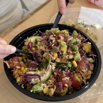 K-Town Poke - Half Korean Bulgogi Beef and Hawaiian Classic Tuna Poke Bowl - Poke Near Me - Houston, Texas K-Town Poke - Half Korean Bulgogi Beef and Hawaiian Classic Tuna Poke Bowl - Poke Near Me - Houston, Texas