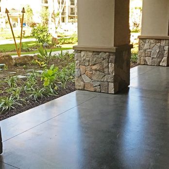 Decor Poxy - Stained patio with sealer - Masonry/Concrete Near Me - Canton, Texas Decor Poxy - Stained patio with sealer - Masonry/Concrete Near Me - Canton, Texas