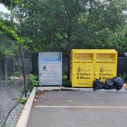 Book Donation Container - Cambridge - Book donation container in Cambridge is located at the parking lot of St. Anthony of Padua Catholic Church; accessible 24 hours a day.