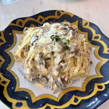 Locanda Amalfi - Tagliatelle Boscaiola - Italian Near Me - Pleasanton, California