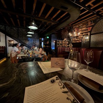 Kettner Exchange - Inside booth seating downstairs - Cocktail Bars Near Me - San Diego, California Kettner Exchange - Inside booth seating downstairs - Cocktail Bars Near Me - San Diego, California
