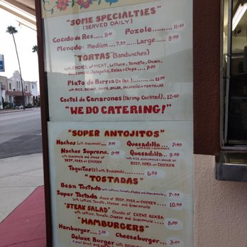 El Super Burrito - menu as of 10-06-2018 - Mexican Near Me - Pasadena, California El Super Burrito - menu as of 10-06-2018 - Mexican Near Me - Pasadena, California