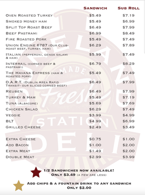 Menu photo 7 Duneland Station Deli Chesterton, IN Menu photo 7 Duneland Station Deli Chesterton, IN