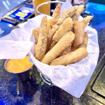 soaring eagle - Menu Item: Pickle Fries - Cocktail Bars Near Me - Mount Pleasant, Michigan