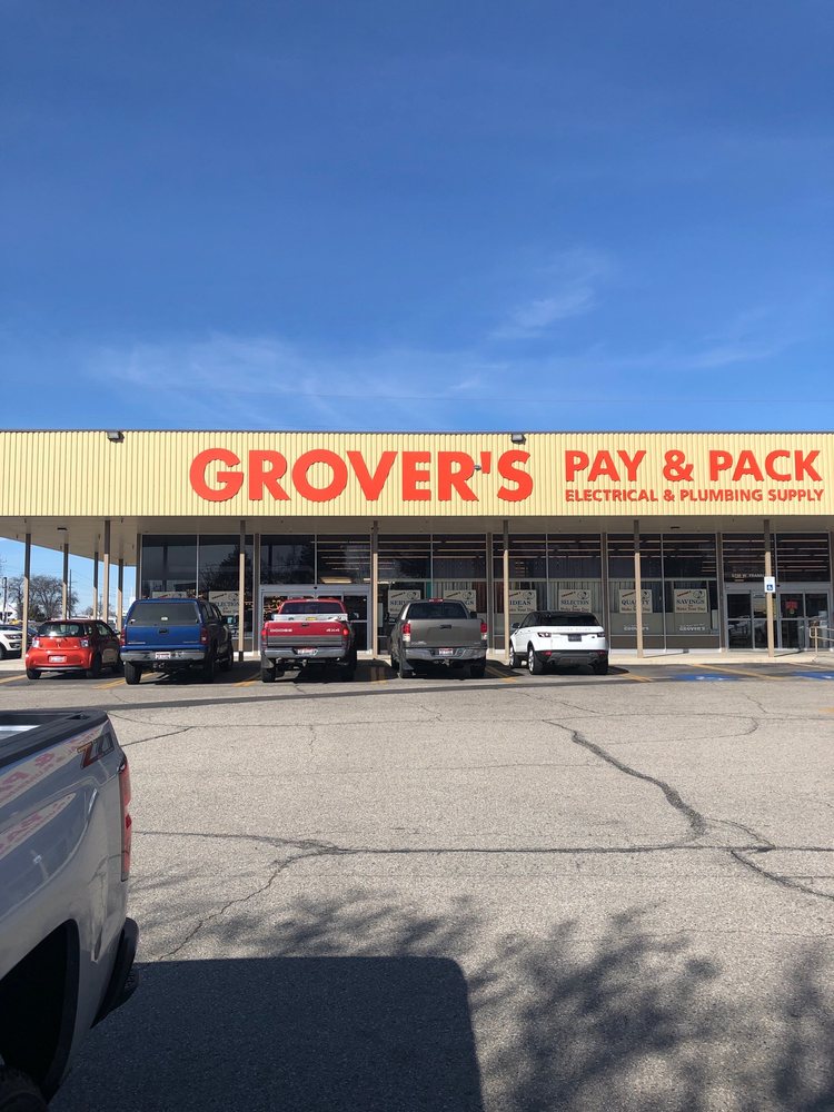 Slide of Grover's Pay & Pack Electric and Plumbing