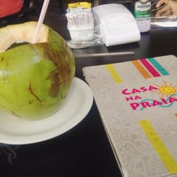 Casa na Praia - Água de coco  e uva verde