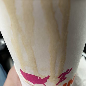 Dunkin' - Please let me know when you replace your defective cups and lids. This has been going on for weeks! - Coffee & Tea Near Me - Kent, Ohio Dunkin' - Please let me know when you replace your defective cups and lids. This has been going on for weeks! - Coffee & Tea Near Me - Kent, Ohio