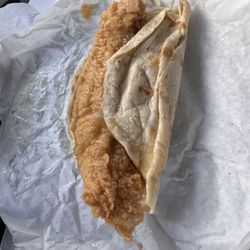 Dairy King - Flounder Taco no lettuce