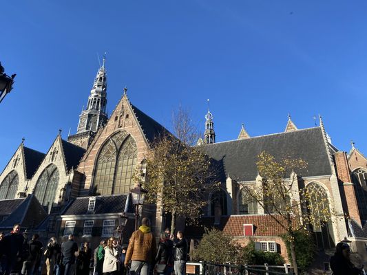 Oude Kerk Amsterdam by null