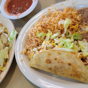 El Sombrero #2 - Combo 5 (two tacos) needs an extra plate to hold all the food! - Mexican Near Me - Manhattan Beach, California El Sombrero #2 - Combo 5 (two tacos) needs an extra plate to hold all the food! - Mexican Near Me - Manhattan Beach, California
