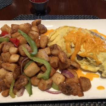 Rennick's Restaurant - Cluck omelette and potatoes - American Near Me - Phoenix, Arizona