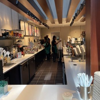 Starbucks - Baristas working hard! - Coffee & Tea Near Me - Atlanta, Georgia