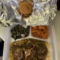JDIA's Homecookin' - Oxtails, candied yams, collard greens