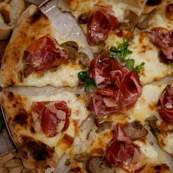 Bibo Pizzeria - Montanara - White Pizza $28 - Pizza Near Me - Richmond, British Columbia Bibo Pizzeria - Montanara - White Pizza $28 - Pizza Near Me - Richmond, British Columbia