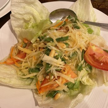 The Basil Restaurant - Green Papaya Salad - Thai Near Me - Carson City, Nevada