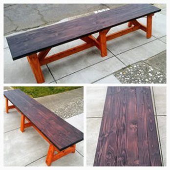 David Jones Creations - Farmhouse Style Bench - Furniture Assembly Near Me David Jones Creations - Farmhouse Style Bench - Furniture Assembly Near Me