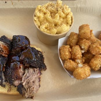 Blue Water Barbecue - Burnt ends, Mac and cheese, tater tots - Food Trucks Near Me - Hobe Sound, Florida Blue Water Barbecue - Burnt ends, Mac and cheese, tater tots - Food Trucks Near Me - Hobe Sound, Florida